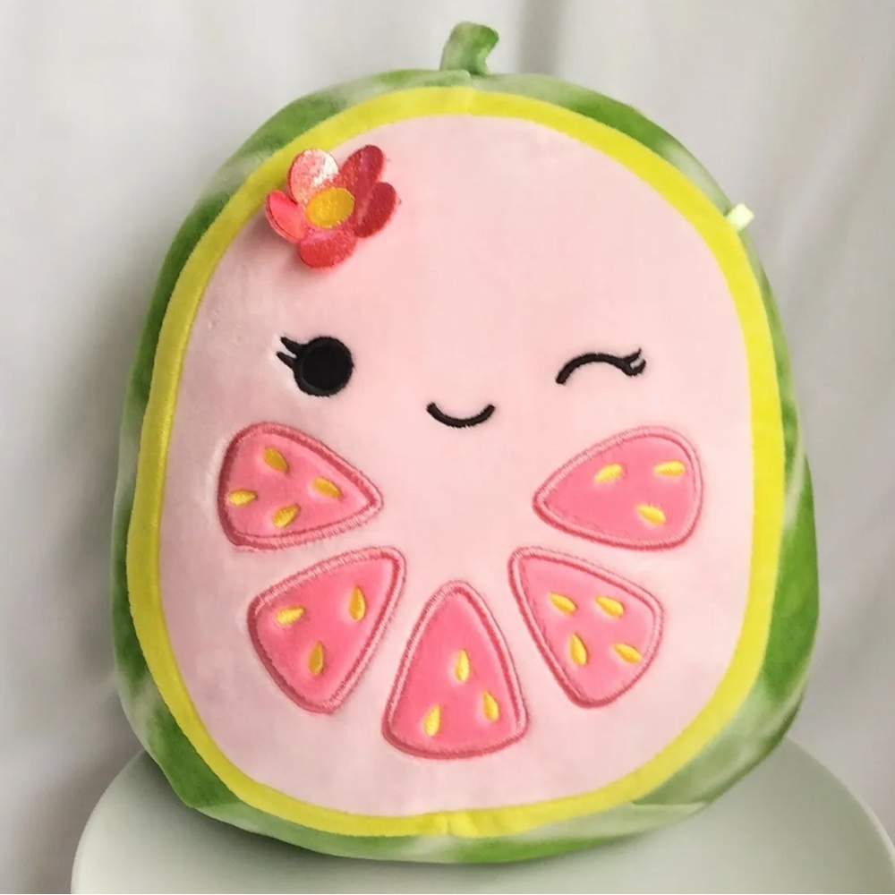 Squishmallow Lena Guava Fruit Plush 8” Collectible Plushy Stuffed Animal Kids